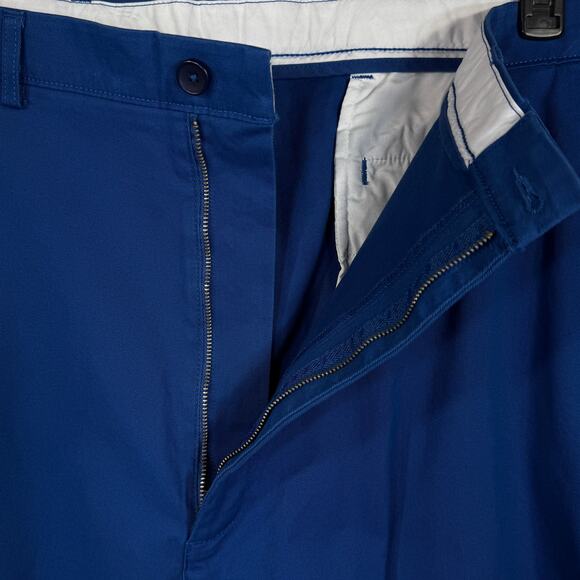 Roundtree & Yorke SZ 48 Casual Shorts Classic Fit Flat Front 9" Inseam Zip-Fly - Picture 4 of 6